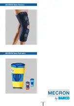 Preview for 3 page of Darco MECRON Knee Splints Manual