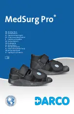 Darco MedSurg Pro Instructions For Use Manual preview