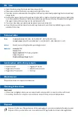 Preview for 5 page of Darco MedSurg Pro Instructions For Use Manual