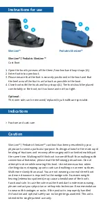 Preview for 2 page of Darco SlimLine Instructions For Use