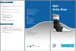 Darco Web Ankle Brace Quick Start Manual preview