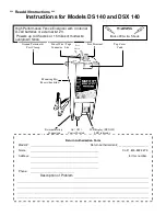 Dare DS 140 Instructions Manual preview