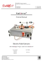 Dare RadiSense RSS1004 Product Manual preview