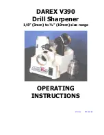 Darex V390 Operating Instructions Manual preview