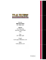 Preview for 36 page of Darex XT-3000 Operating Instructions Manual