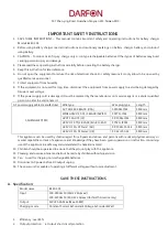 Preview for 1 page of Darfon B240-301 Quick Start Manual