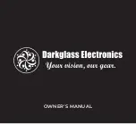 Предварительный просмотр 1 страницы Darkglass Electronics Alpha-Omega 200 Owner'S Manual