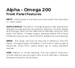 Предварительный просмотр 2 страницы Darkglass Electronics Alpha-Omega 200 Owner'S Manual