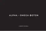 Darkglass Electronics ALPHA OMEGA PHOTON Owner'S Manual preview