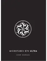 Preview for 1 page of Darkglass microtubes B7K ULTRA User Manual