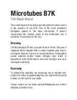 Preview for 3 page of Darkglass Microtubes B7K User Manual