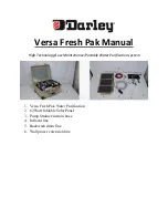 DARLEY Versa Fresh Pak Manual preview
