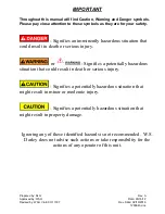 Preview for 6 page of DARLEY ZSP Nstallation, Operation, Maintenance, Repair And Troubleshooting Instructions