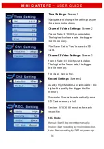 Предварительный просмотр 15 страницы DART SYSTEMS MINI DARTEYE User Manual