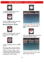 Предварительный просмотр 19 страницы DART SYSTEMS MINI DARTEYE User Manual