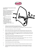 Preview for 1 page of Dart DAPB-2 Fitting Instructions Manual