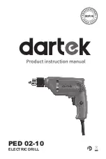 Dartek PED 02-10 Product Instruction Manual preview