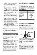 Preview for 3 page of Dartek PED 02-10 Product Instruction Manual