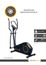 Darwin Fitness CT40 Assembly And Operating Instructions Manual preview