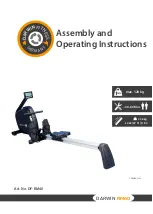 Preview for 1 page of Darwin Fitness DARWIN RM40 Assembly And Operating Instructions Manual