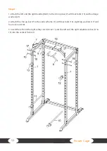 Предварительный просмотр 12 страницы Darwin Fitness DF-CAGE Assembly And Operating Instructions Manual