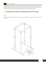 Preview for 13 page of Darwin Fitness DF-CAGE Assembly And Operating Instructions Manual