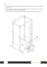 Предварительный просмотр 14 страницы Darwin Fitness DF-CAGE Assembly And Operating Instructions Manual