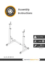 Darwin Fitness DF-RK1459 Assembly Instructions Manual preview