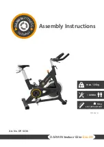 Darwin Fitness DF-SC30 Assembly Instructions Manual preview