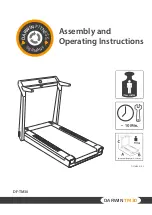 Preview for 1 page of Darwin Fitness DF-TM30 Assembly And Operating Instructions Manual