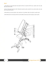 Preview for 10 page of Darwin Fitness FB70 Assembly And Operating Instructions Manual