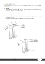 Предварительный просмотр 23 страницы Darwin Fitness FB90 Assembly Instructions Manual