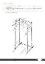 Предварительный просмотр 19 страницы Darwin Fitness Power Cage DF-CAGE Assembly Instructions Manual