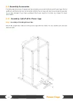 Предварительный просмотр 20 страницы Darwin Fitness Power Cage DF-CAGE Assembly Instructions Manual