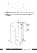 Предварительный просмотр 22 страницы Darwin Fitness Power Cage DF-CAGE Assembly Instructions Manual