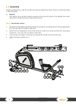 Preview for 12 page of Darwin Fitness RB40 Assembly And Operating Instructions Manual