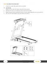 Предварительный просмотр 16 страницы Darwin Fitness TM70 Touch Assembly And Operating Instructions Manual