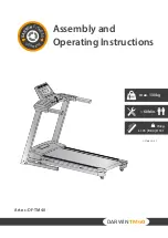 Preview for 1 page of Darwin DF-TM40 Assembly And Operating Instructions Manual