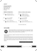 Preview for 24 page of Darwin FB50 Assembly And Operating Instructions Manual