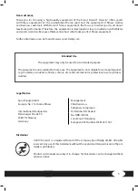 Preview for 5 page of Darwin TM 40 Assembly And Operating Instructions Manual