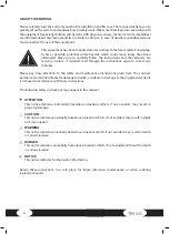 Preview for 6 page of Darwin TM 40 Assembly And Operating Instructions Manual