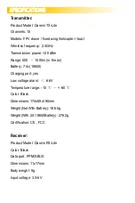 Preview for 2 page of Darwin TX-Lite User Manual