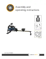 Preview for 1 page of DarwinFitness RM 50 Assembly And Operating Instructions Manual