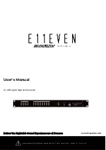 DAS AUDIO E11EVEN 11SOUND User Manual preview