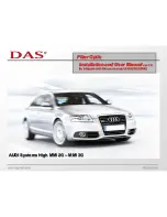 DAS AUDI Systems High MMI 2G Installation And User Manual предпросмотр