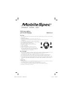 Preview for 1 page of DAS MobileSpec MBS13200 Manual