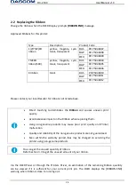 Preview for 38 page of Dascom DC-2300 User Manual