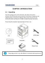 Предварительный просмотр 13 страницы Dascom DC-5100 User Manual