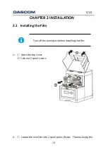 Предварительный просмотр 21 страницы Dascom DC-5100 User Manual