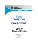 Preview for 1 page of Dascom DP-330 Series Operator'S Manual